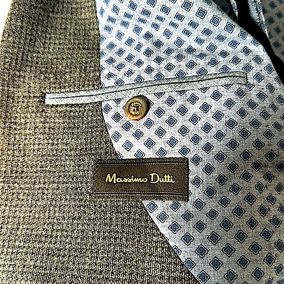 Men's Massimo Dutti Unstructured Knit Blazer! - Picture 6 of 9